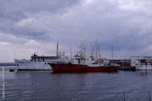 ship in port