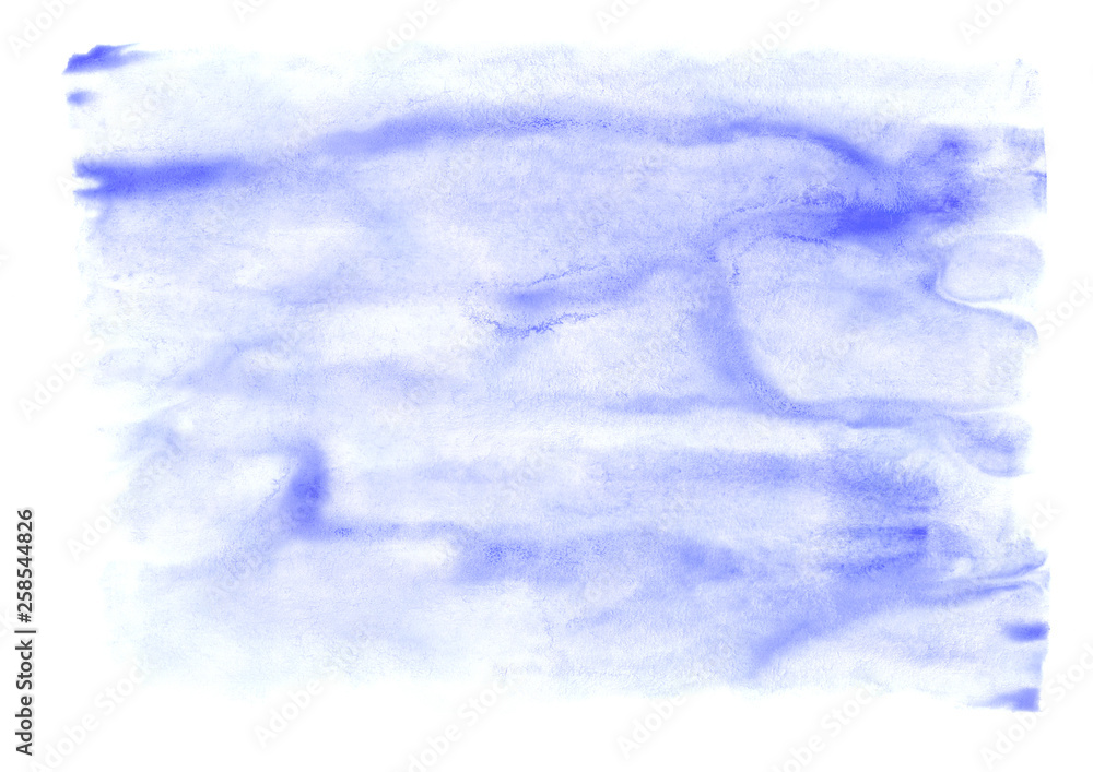 blue watercolor stain with the transition of tones.Watercolor strokes.Template for design and texts blue watercolor stain with the transition of tones.Watercolor strokes.Template for design and texts