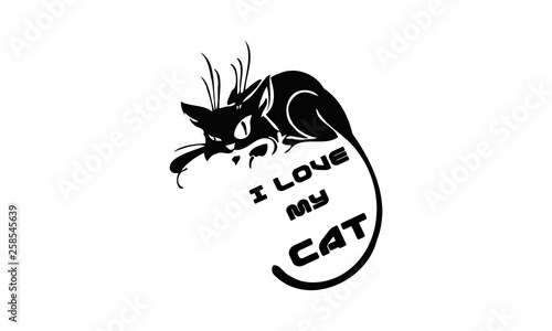 I LOVE MY CAT