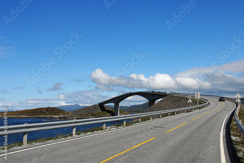 Bridge on the Atlantic road, Averøy, Norway