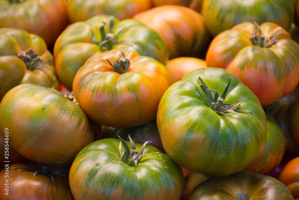 Obraz premium tomatoes on the market