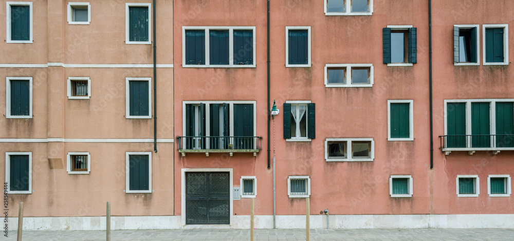 Fototapeta premium Venice buildings facades