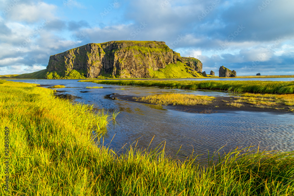 Obraz premium Typical amazing landscape of Iceland island, Europe