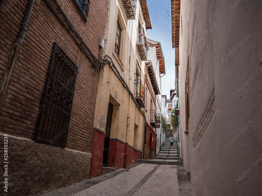 Obraz premium Street in granada, spain