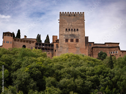Alhambra in granada, spain