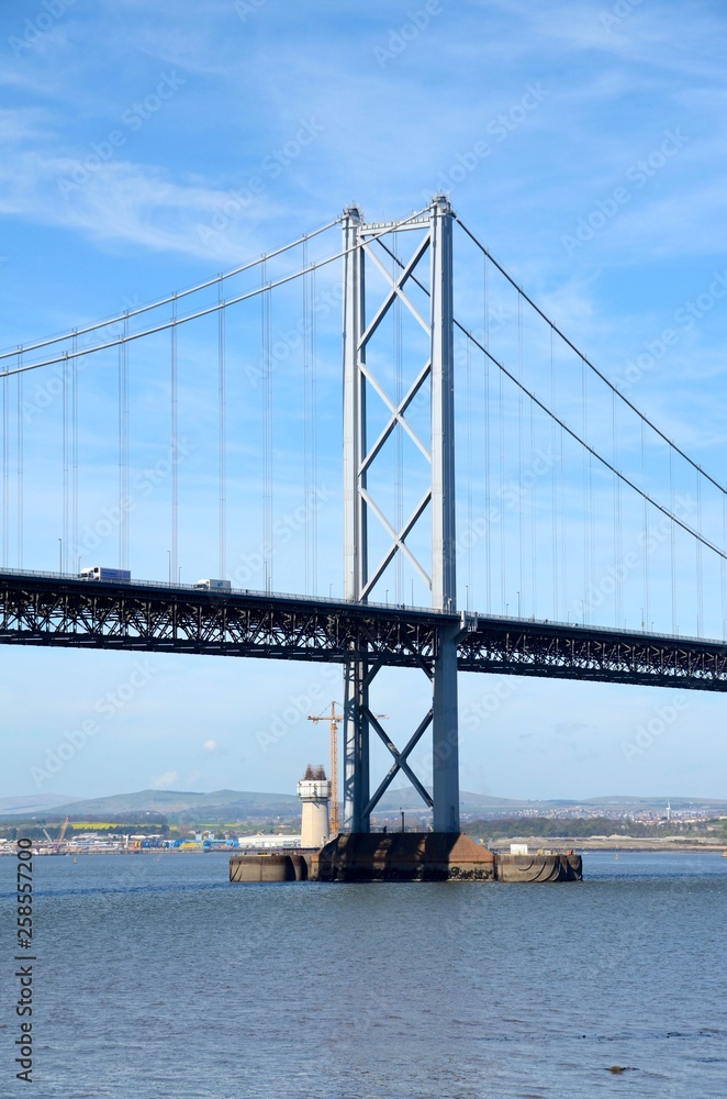 Forth Road Bridge, Queensferry, Scotland Forth Road Bridge, Queensferry, Scotland