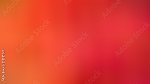 Abstract red and orange gradient blur background