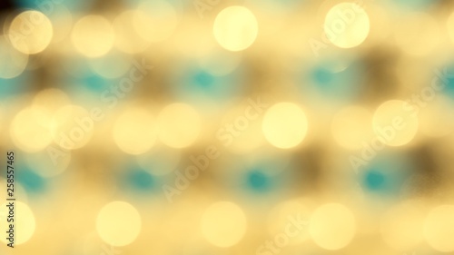 Abstract yellow blur bokeh background