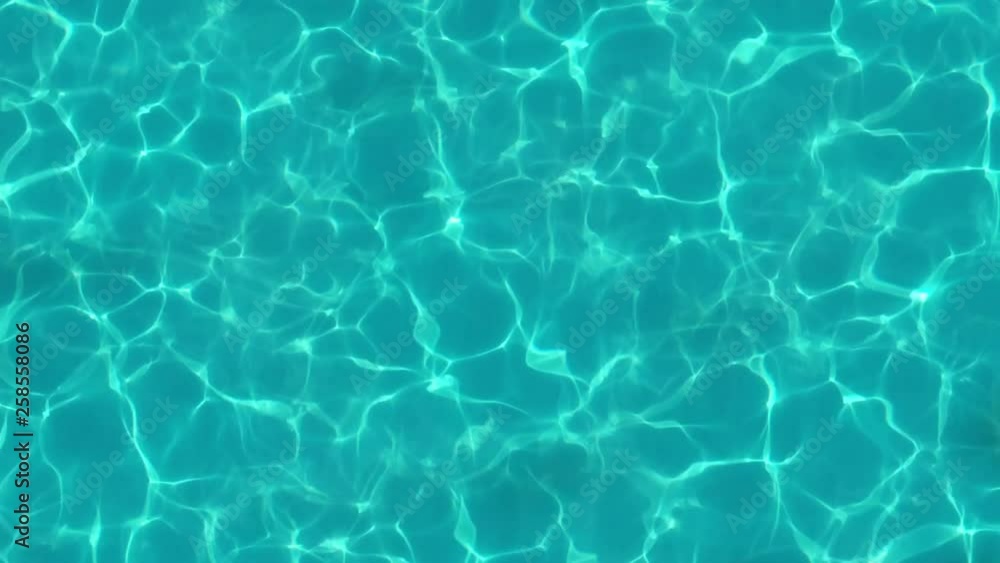 Water caustics. Animated texture of the water surface. Transparent water with refraction of sunlight and reflections on the water surface. looping Water caustics. Animated texture of the water surface. Transparent water with refraction of sunlight and reflections on the water surface. looping