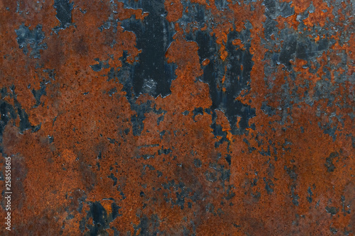 Rusted iron background texture