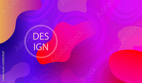 Rainbow abstract light background with irregular multi-colored spots