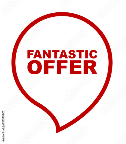 Free Download red vector banner fantastic offer - GFXLoad