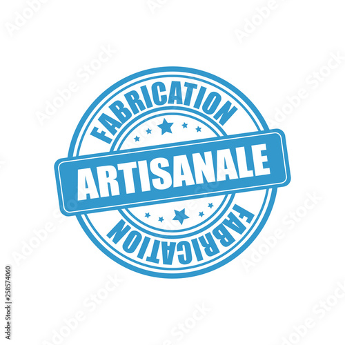 Fabrication artisanale bleu