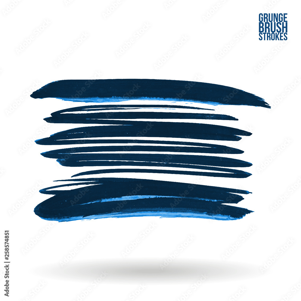 Brush stroke and texture. Grunge vector abstract hand - painted element. Underline and border design. Brush stroke and texture. Grunge vector abstract hand - painted element. Underline and border design.