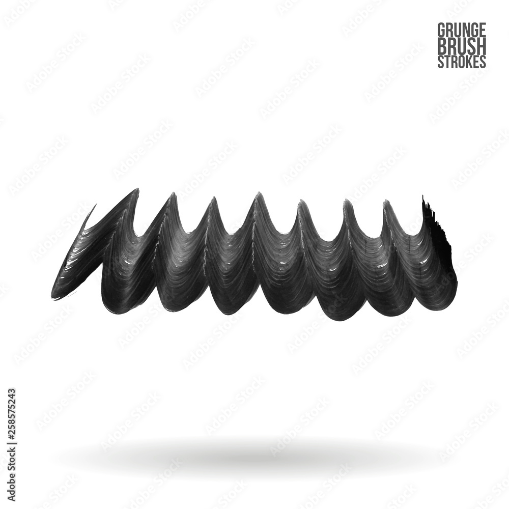 Brush stroke and texture. Grunge vector abstract hand - painted element. Underline and border design. Brush stroke and texture. Grunge vector abstract hand - painted element. Underline and border design.