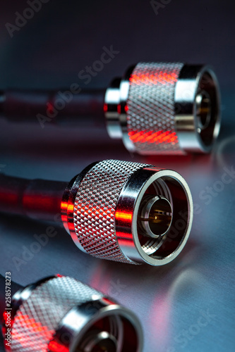 Canvas Print Cable connectors Detail