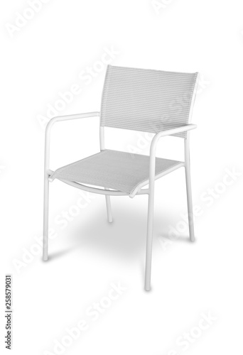 garden chair on a white background