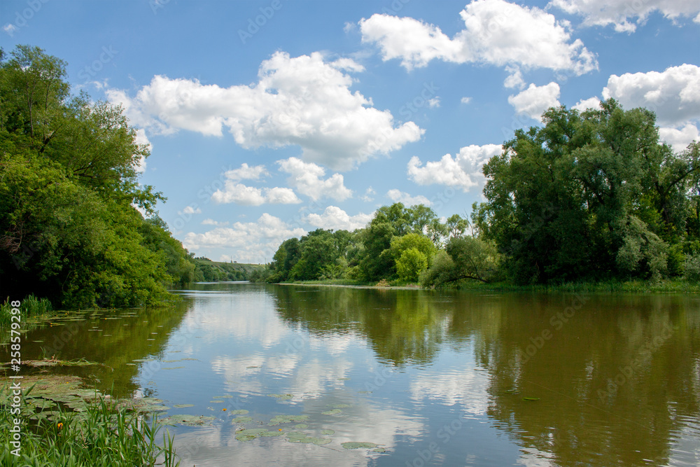 The Zusha River flows in the middle zone of Russia. The banks of the river with a charming nature and an abundance of picturesque places. The most beautiful parts of the landscapes The Zusha River flows in the middle zone of Russia. The banks of the river with a charming nature and an abundance of picturesque places. The most beautiful parts of the landscapes