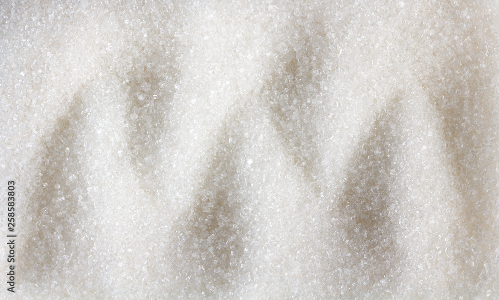 Obraz premium sugar texture macro as background