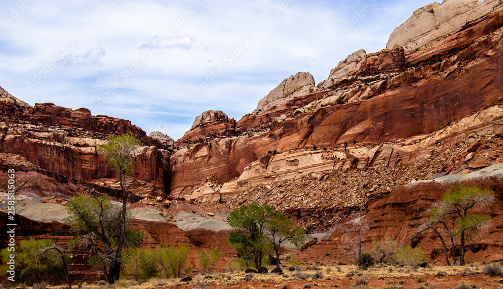 Fototapeta premium Southern Utah near Moab rock formations