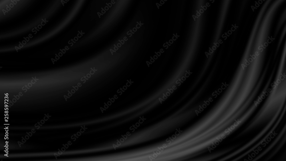 Black luxury fabric background with copy space Black luxury fabric background with copy space