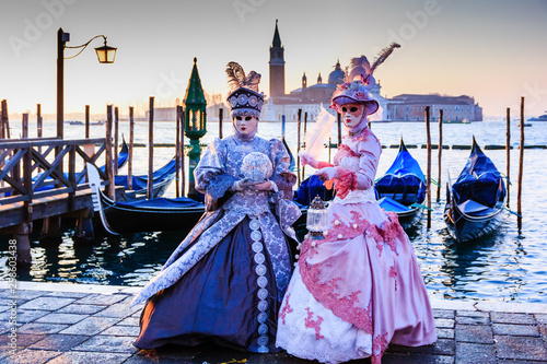 Venice, Italy. Famous Carnival in Venice. © Carmen