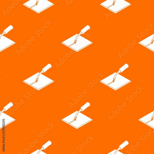 Welding torch pattern vector orange for any web design best