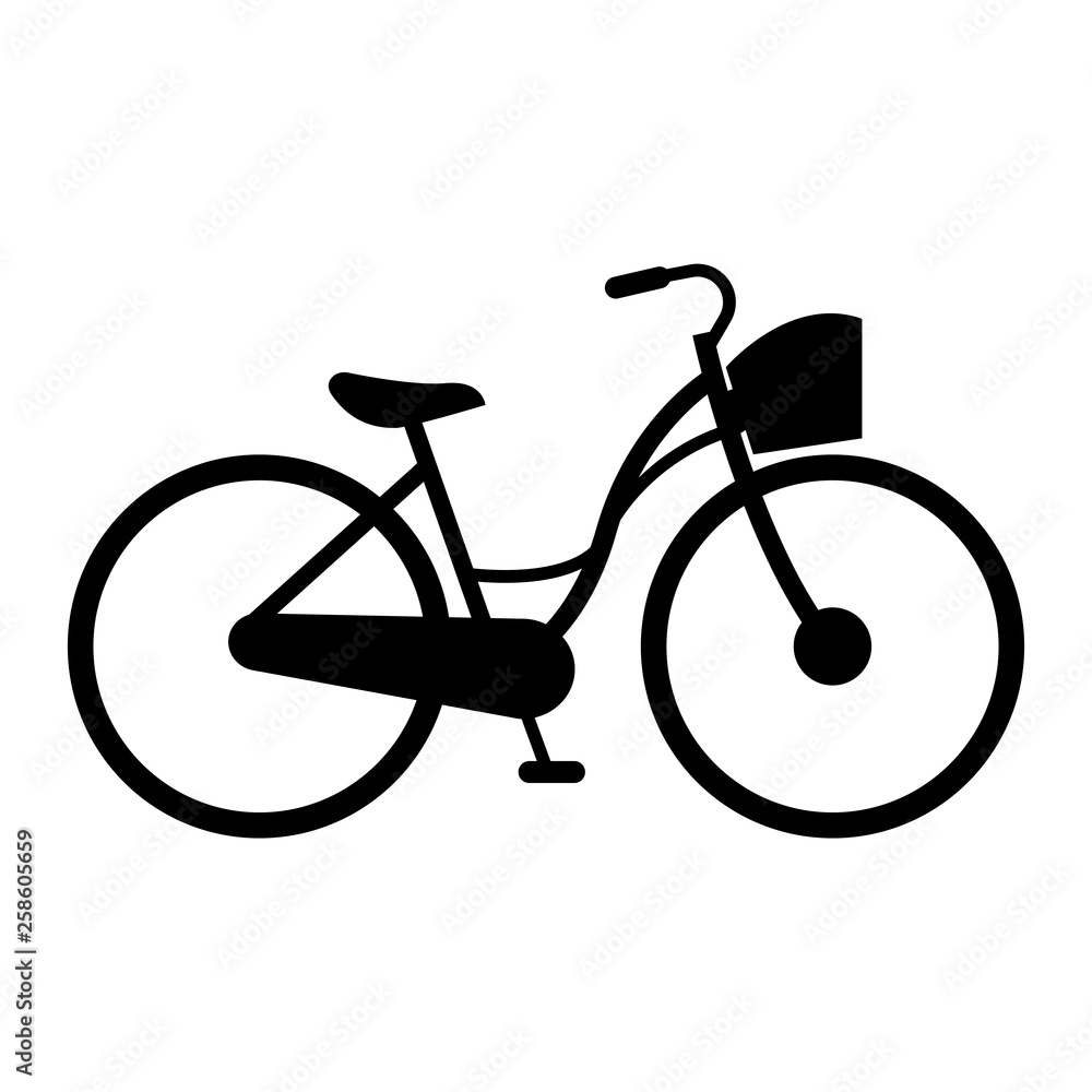 Fototapeta premium side view of a bike