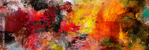texturen malerei farben banner