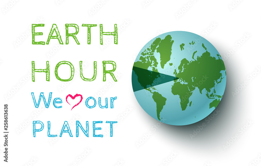 March Earth hour day