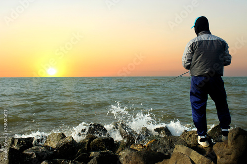 enjoy a beautiful sunrise on the high seas with fishing