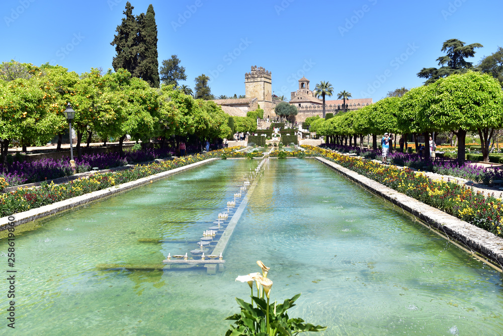 Jardines del Alcazar de los Reyes Cristianos (Gardens of Alcazar of the Christian Monarchs), Cordoba, Spain