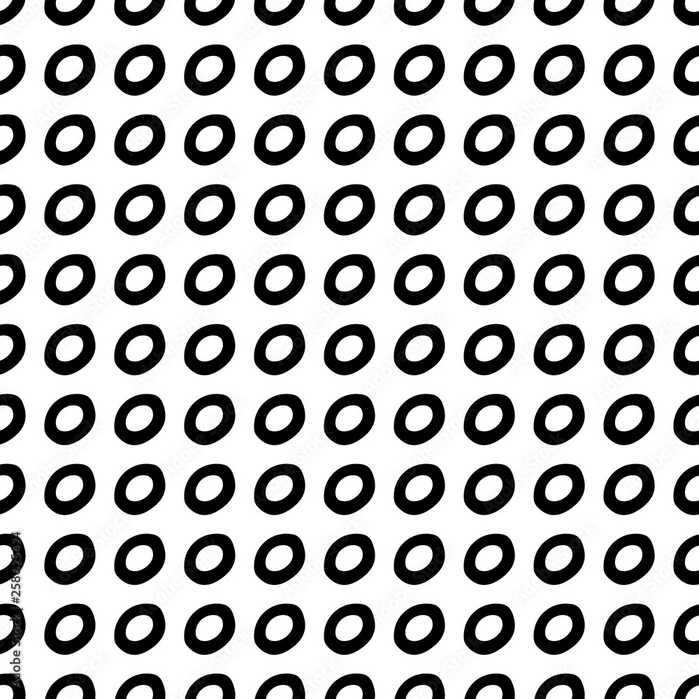 Abstract polka dot pattern with hand drawn dots. Cute vector black and white polka dot pattern. Seamless monochrome polka dot pattern for fabric, wallpapers, wrapping paper, cards and web backgrounds. Abstract polka dot pattern with hand drawn dots. Cute vector black and white polka dot pattern. Seamless monochrome polka dot pattern for fabric, wallpapers, wrapping paper, cards and web backgrounds.