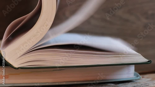 The pages of an old book