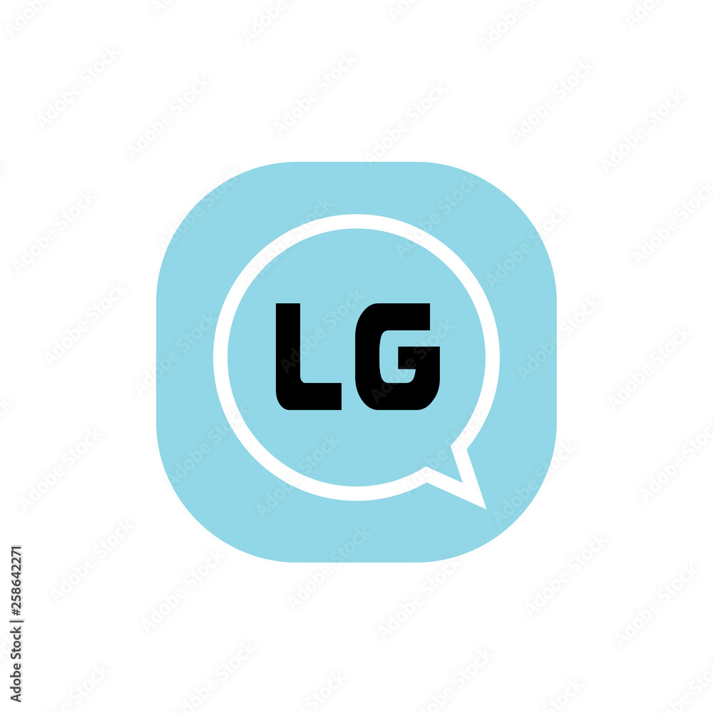 Initial Letter Logo LG Template Vector Design Initial Letter Logo LG Template Vector Design
