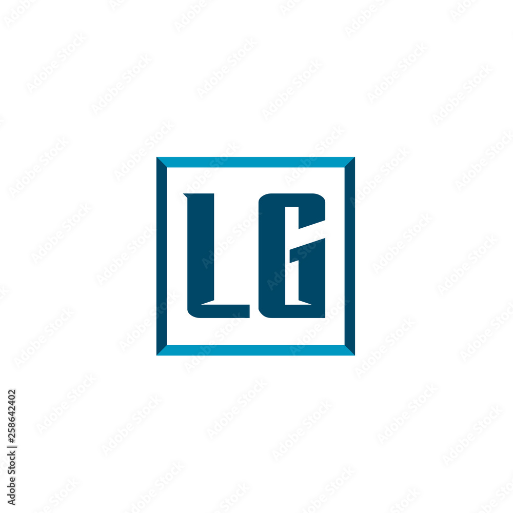 Initial Letter Logo LG Template Vector Design Initial Letter Logo LG Template Vector Design