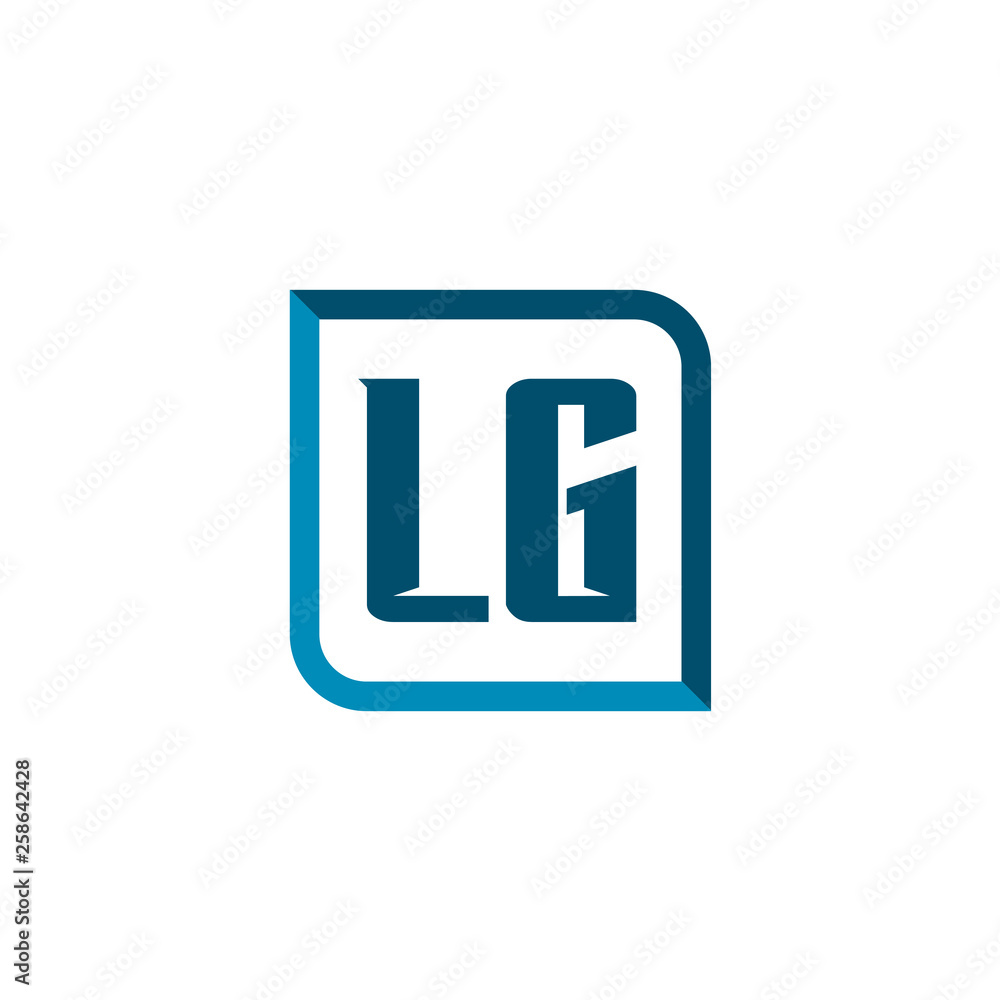 Initial Letter Logo LG Template Vector Design Initial Letter Logo LG Template Vector Design