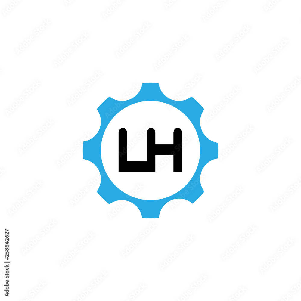 Initial Letter Logo LH Template Vector Design Initial Letter Logo LH Template Vector Design