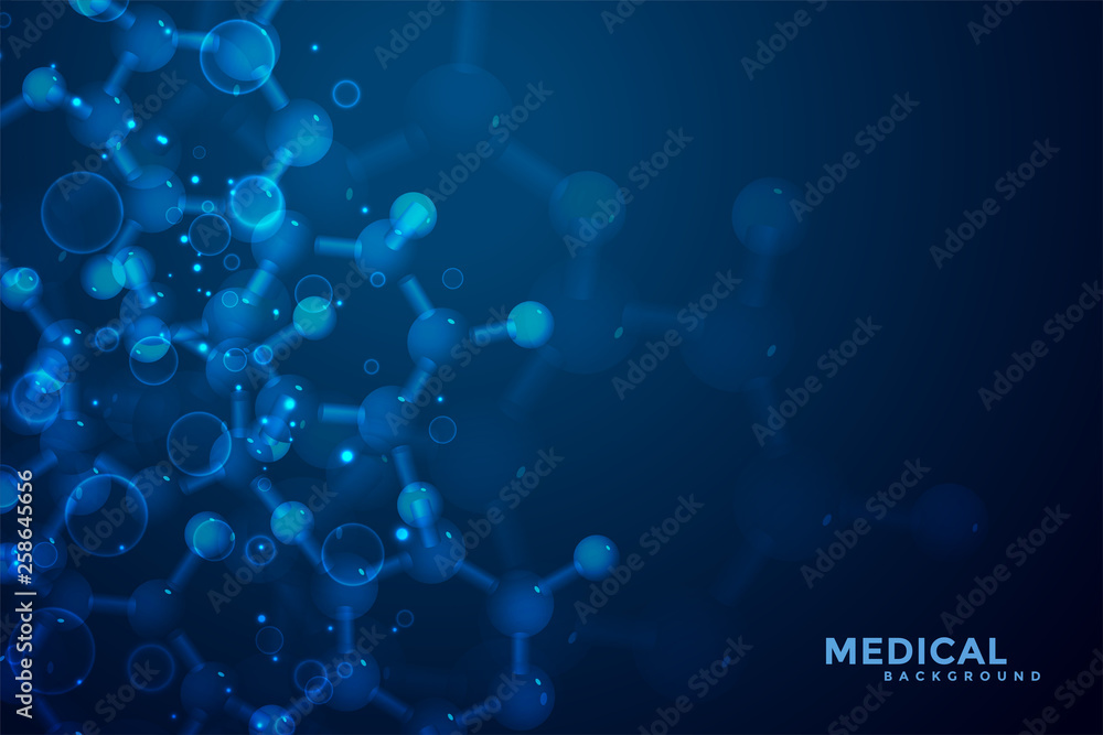 abstract molecules medical science background abstract molecules medical science background