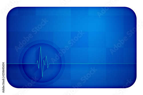 medical background cardiograph heartbeat diagram