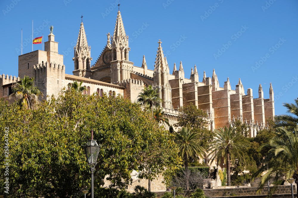 Palma Mallorca cathedral Santa Maria La Seu