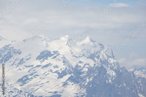 Titlis is a famous travel mountain of the Uri Alps, Switzerland © lirtlon