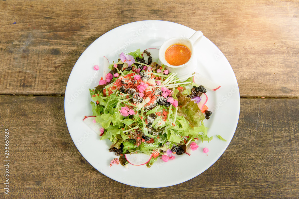 Flower salad Flower salad