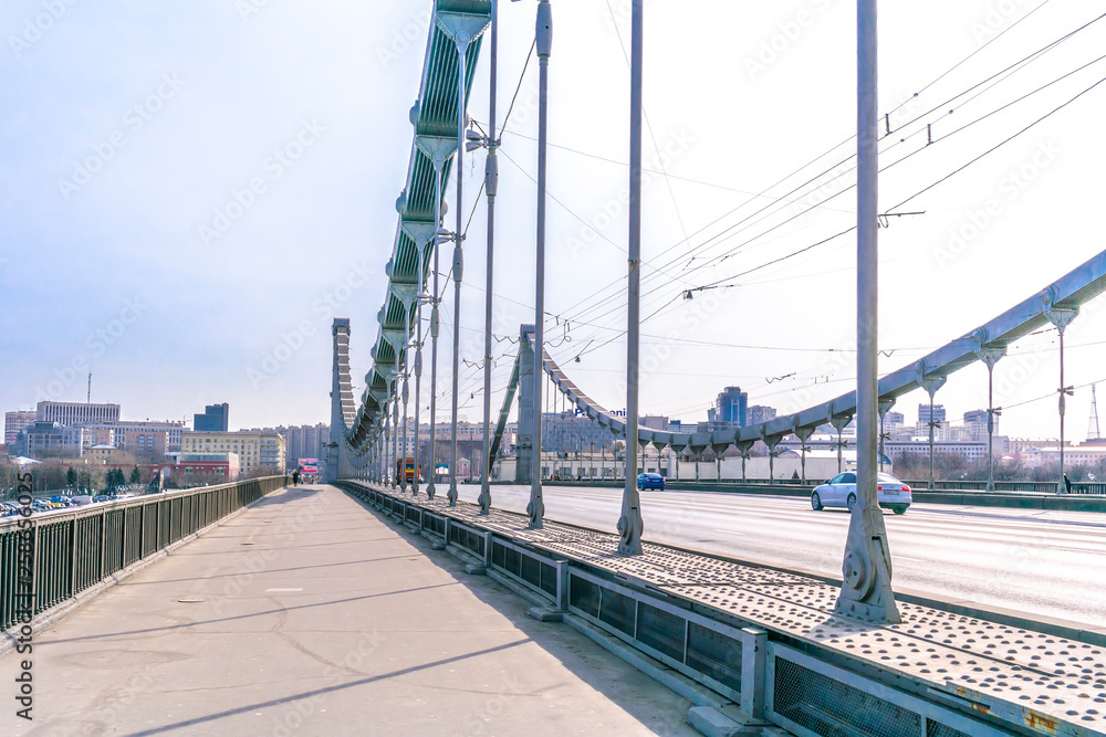 Obraz premium Moscow. Crimean Bridge