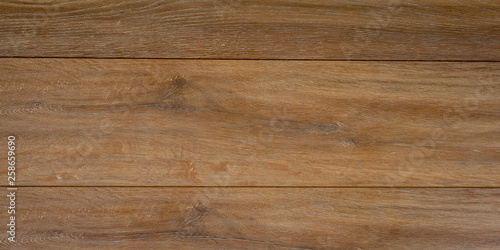 Panorama of old brown vintage wood wall background and texture