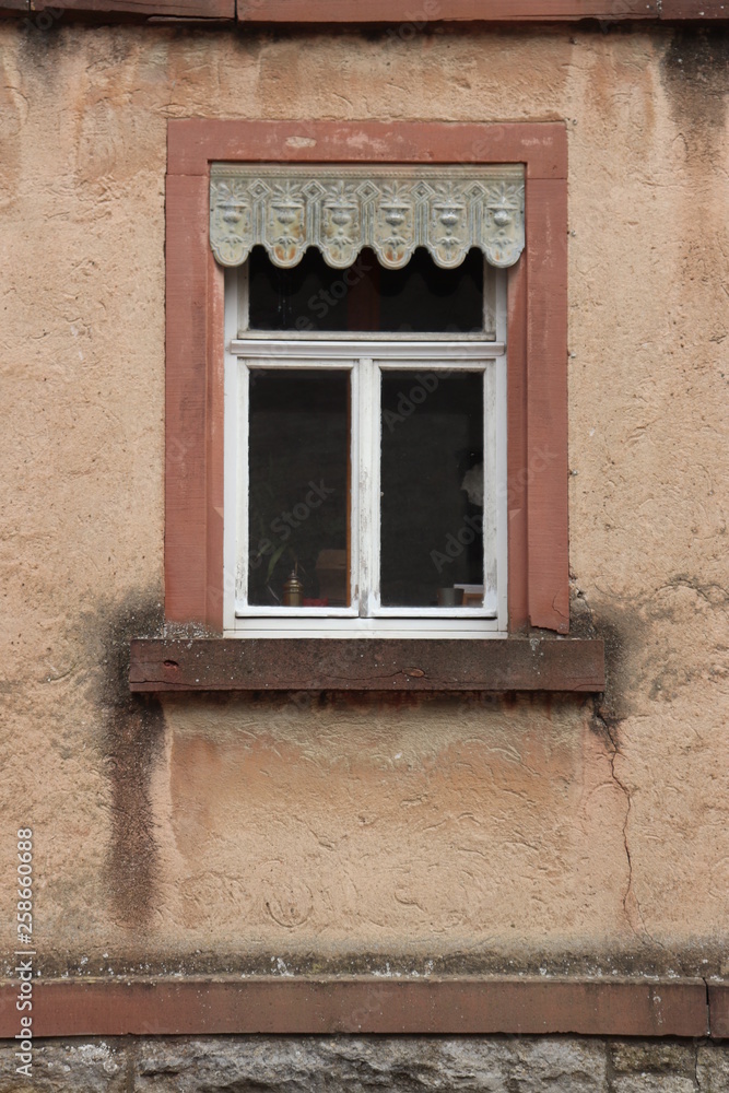 Obraz premium Fassade mit Festers