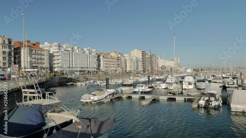 Sporting marina in Puertochico, Santander 