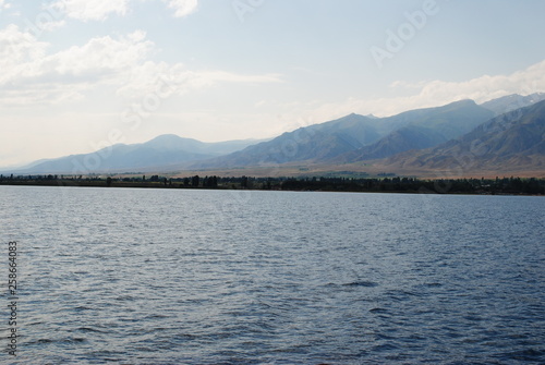 lake in the mountains