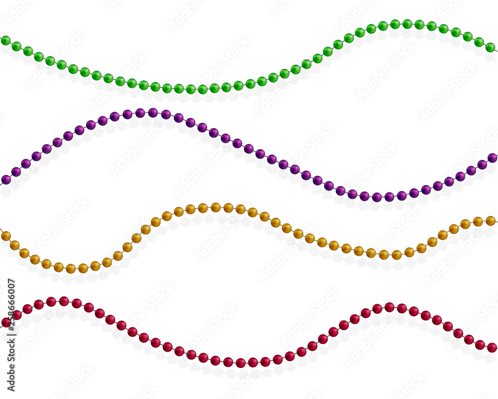 Pure beads are realistic. Pure beads are realistic.
