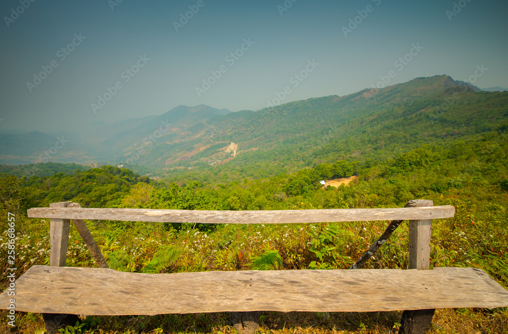 High mountain scenery in Thailand.9